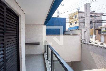 Varanda da Sala de apartamento à venda com 2 quartos, 46m² em Centro, Diadema