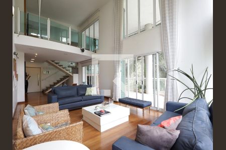 Sala de apartamento para alugar com 3 quartos, 210m² em Jardim Fonte do Morumbi, São Paulo