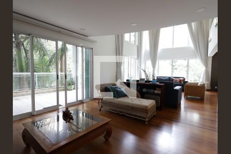 Sala de apartamento para alugar com 3 quartos, 210m² em Jardim Fonte do Morumbi, São Paulo