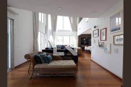 Sala de apartamento para alugar com 3 quartos, 210m² em Jardim Fonte do Morumbi, São Paulo