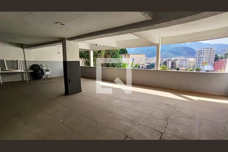 Área comum - Salão de festas de apartamento à venda com 1 quarto, 51m² em Freguesia (jacarepaguá), Rio de Janeiro
