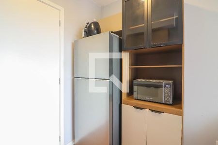Cozinha  de kitnet/studio para alugar com 1 quarto, 28m² em Butantã, São Paulo