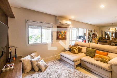 Sala de apartamento à venda com 3 quartos, 133m² em Tamboré, Santana de Parnaíba