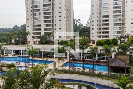 Vista da Varanda da Sala de apartamento à venda com 3 quartos, 133m² em Tamboré, Santana de Parnaíba