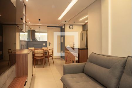 Sala de apartamento para alugar com 2 quartos, 64m² em Vila Monte Alegre, São Paulo