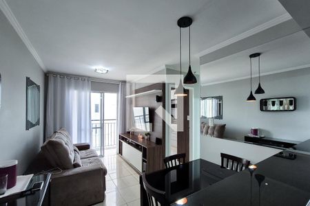 Sala de apartamento à venda com 2 quartos, 48m² em Bairro dos Casa, São Bernardo do Campo