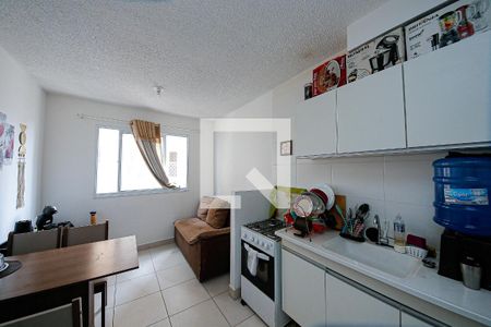 Sala/Cozinha de apartamento à venda com 2 quartos, 34m² em Vila Ema, São Paulo