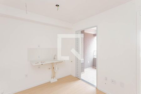 Sala/Cozinha de apartamento à venda com 2 quartos, 29m² em Vila Santo Estefano, São Paulo