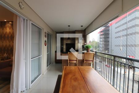 Varanda gourmet de apartamento à venda com 3 quartos, 147m² em Centro, São Bernardo do Campo