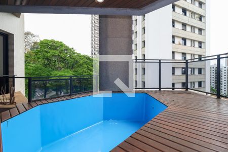Varanda da Sala de apartamento à venda com 1 quarto, 82m² em Vila Suzana, São Paulo