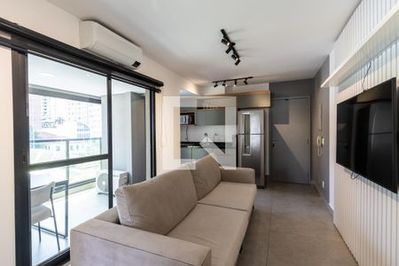 Sala de apartamento para alugar com 1 quarto, 45m² em Pompeia, São Paulo