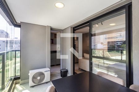 Varanda de apartamento para alugar com 1 quarto, 45m² em Pompeia, São Paulo