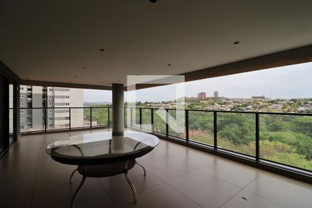Sacada da Sala de apartamento para alugar com 4 quartos, 295m² em Bonfim Paulista, Ribeirão Preto