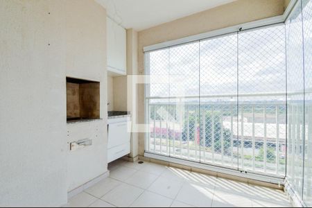 Varanda da Sala de apartamento para alugar com 3 quartos, 75m² em Vila Augusta, Guarulhos