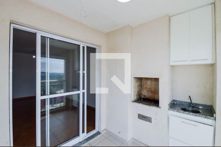 Varanda da Sala de apartamento para alugar com 3 quartos, 75m² em Vila Augusta, Guarulhos