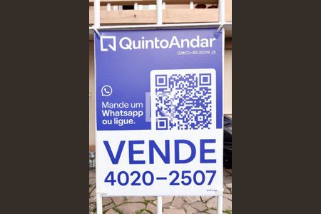Placa de apartamento à venda com 2 quartos, 51m² em Santo Antônio, Porto Alegre