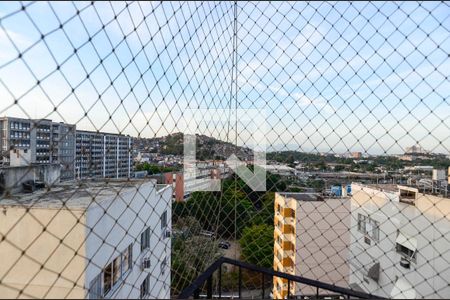 Varanda da Sala de apartamento à venda com 1 quarto, 63m² em Maracanã, Rio de Janeiro