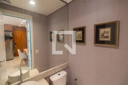 Lavabo de apartamento para alugar com 1 quarto, 49m² em Nova Campinas, Campinas