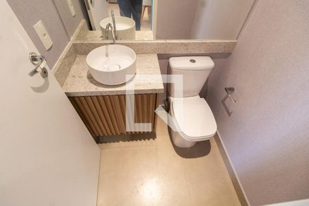 Lavabo de apartamento para alugar com 1 quarto, 49m² em Nova Campinas, Campinas