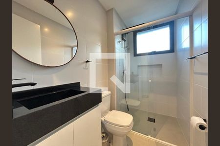 Banheiro Suíte  de apartamento para alugar com 1 quarto, 63m² em Centro, Florianópolis