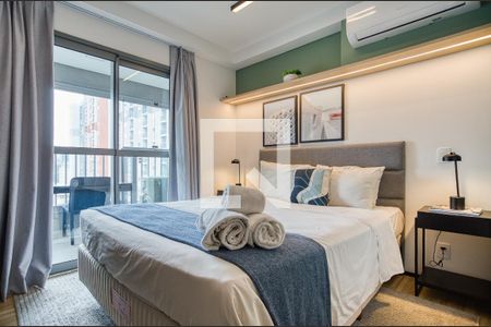 Studio de apartamento para alugar com 1 quarto, 23m² em Indianópolis, São Paulo