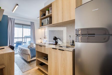 Studio de apartamento para alugar com 1 quarto, 23m² em Indianópolis, São Paulo