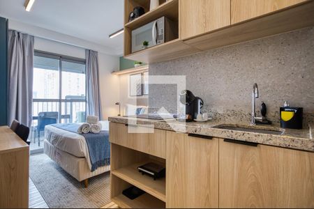 Studio de apartamento para alugar com 1 quarto, 23m² em Indianópolis, São Paulo