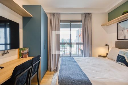 Studio de apartamento para alugar com 1 quarto, 23m² em Indianópolis, São Paulo