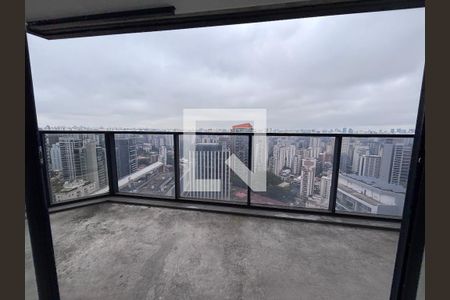 Varanda Studio de apartamento à venda com 1 quarto, 61m² em Vila Olímpia, São Paulo