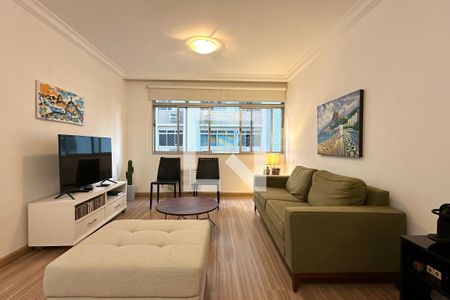 Sala de apartamento para alugar com 3 quartos, 101m² em Leblon, Rio de Janeiro