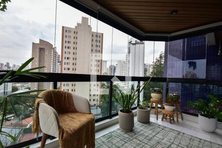 Varanda de apartamento à venda com 3 quartos, 167m² em Vila Andrade, São Paulo
