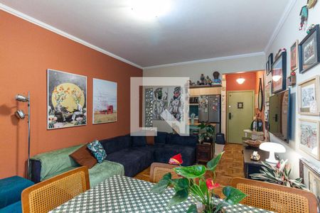 Sala de apartamento à venda com 2 quartos, 89m² em Vila Buarque, São Paulo