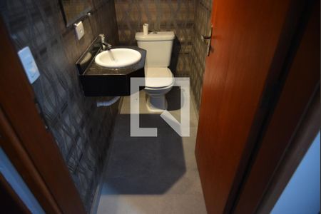 Lavabo de casa para alugar com 3 quartos, 134m² em Jardim, Santo André