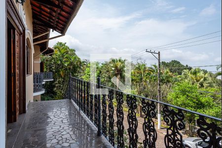 Varanda de casa de condomínio para alugar com 4 quartos, 600m² em Morro Santa Terezinha, Santos