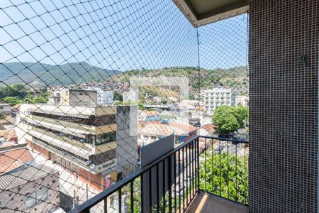 Varanda da Sala de apartamento à venda com 2 quartos, 64m² em Andaraí, Rio de Janeiro