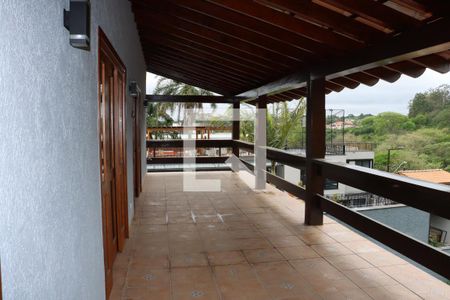Varanda de casa de condomínio para alugar com 7 quartos, 570m² em Jardim Passargada I, Cotia