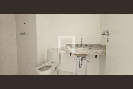 Banheiro Social de kitnet/studio à venda com 1 quarto, 25m² em Vila Mariana, São Paulo