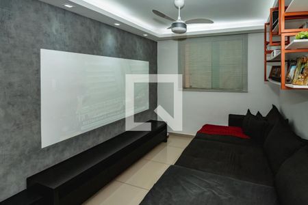 Sala de apartamento à venda com 2 quartos, 62m² em Serrano, Belo Horizonte