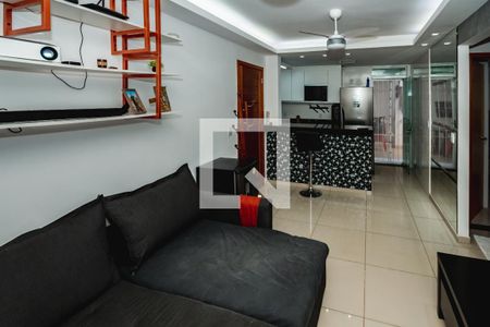 Sala de apartamento à venda com 2 quartos, 62m² em Serrano, Belo Horizonte