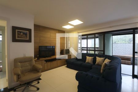 Sala de apartamento para alugar com 5 quartos, 300m² em Barra Funda, Guarujá