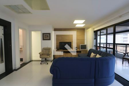 Sala de apartamento para alugar com 5 quartos, 300m² em Barra Funda, Guarujá