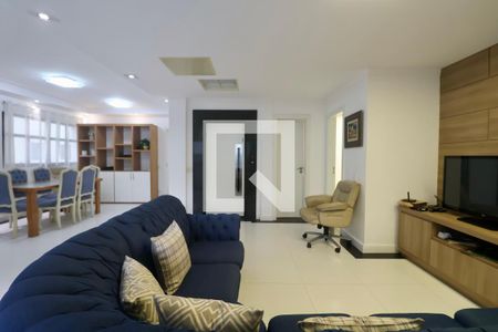 Sala de apartamento para alugar com 5 quartos, 300m² em Barra Funda, Guarujá