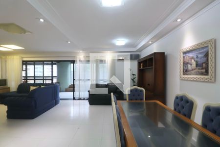 Sala de apartamento para alugar com 5 quartos, 300m² em Barra Funda, Guarujá