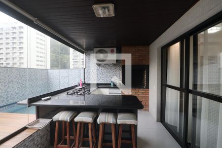 Varanda da Sala de apartamento para alugar com 5 quartos, 300m² em Barra Funda, Guarujá