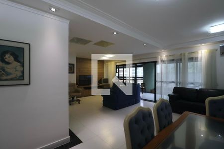 Sala de apartamento para alugar com 5 quartos, 300m² em Barra Funda, Guarujá