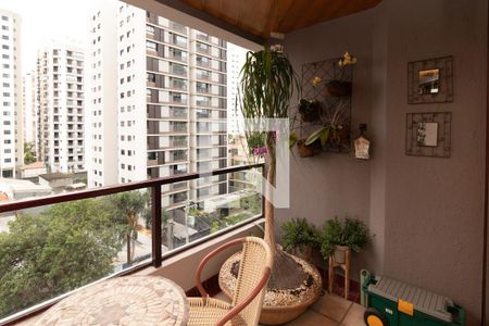 Varanda da Sala de apartamento à venda com 3 quartos, 94m² em Vila Hamburguesa, São Paulo