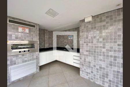 Área comum de apartamento para alugar com 1 quarto, 54m² em Vila Caiçara, Praia Grande