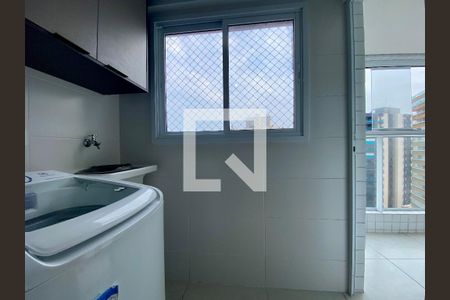 Área de Serviço de apartamento para alugar com 1 quarto, 54m² em Vila Caiçara, Praia Grande