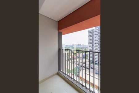 Varanda de kitnet/studio à venda com 1 quarto, 27m² em Santo Amaro, São Paulo