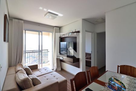 Sala de apartamento à venda com 2 quartos, 55m² em Jardim Olavo Bilac, São Bernardo do Campo